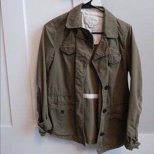 Banana republic green jacket